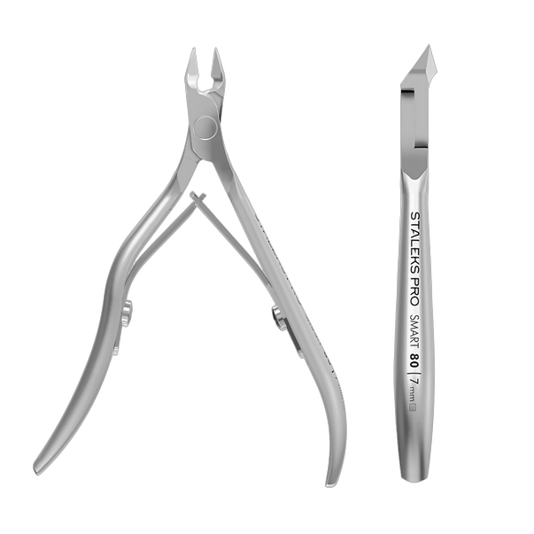 STALEKS PRO SMART 80 Professional kynsinauhojen pihdit — 7 mm leikkuureuna