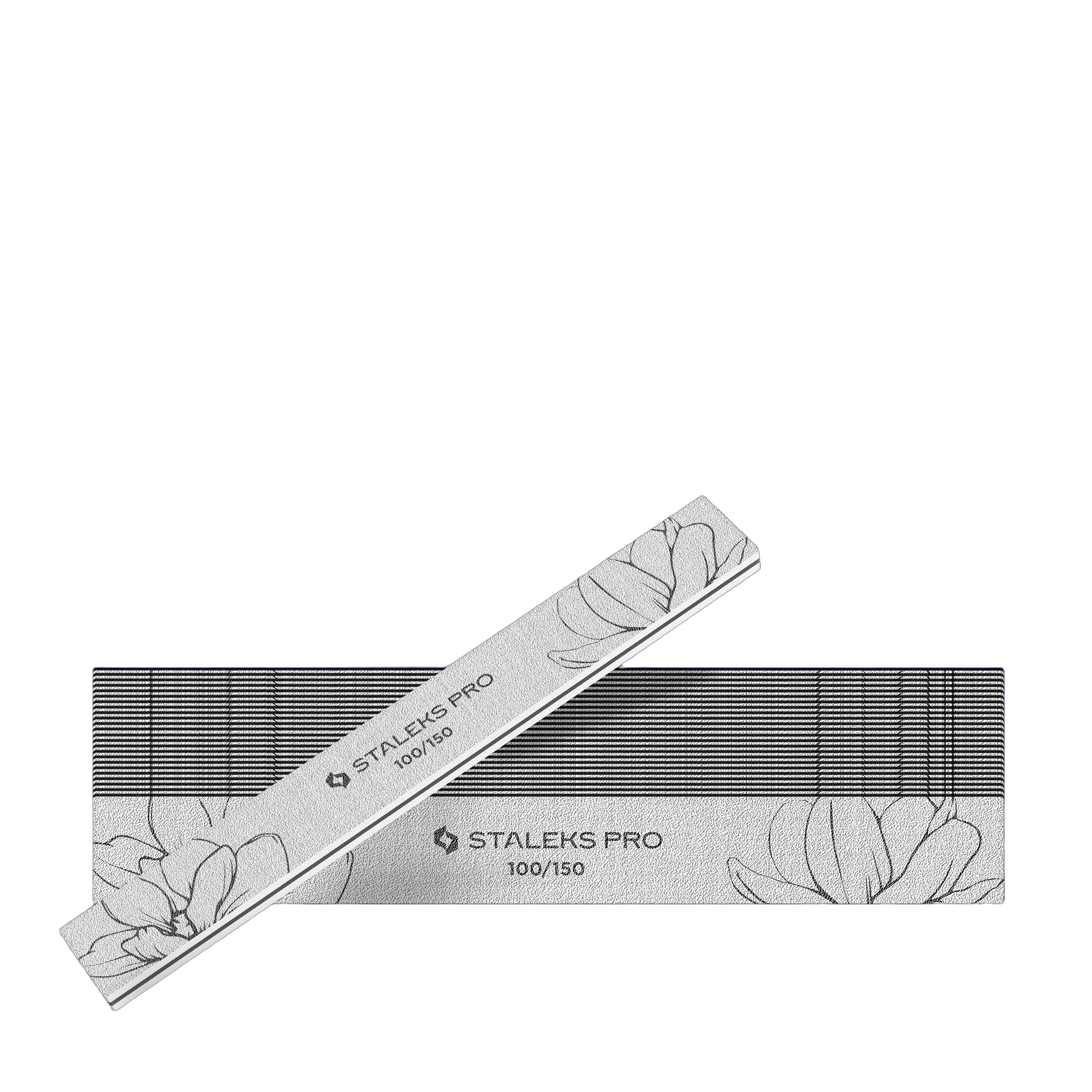 Straight mineral nail file EXPERT 20 100/150 grit (25 pcs)