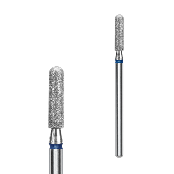 Teemantfrees silinder ümarotsaga STALEKS PRO EXPERT 2,5 x 10 mm sinine (keskmine)