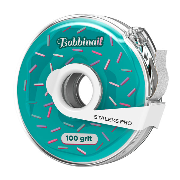 Vahetatav viiliriba valge plastikpoolil 100 grit STALEKS PRO EXPERT