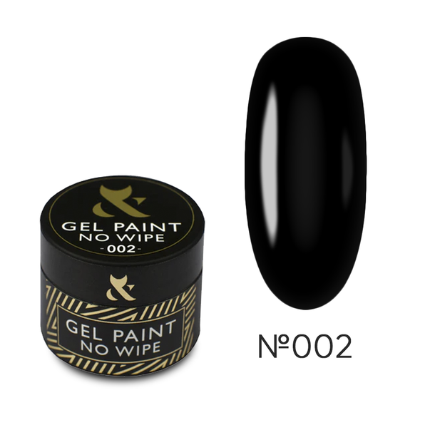 Kleepumatu disaingeelivärv F.O.X Gel paint №002, 5 ml