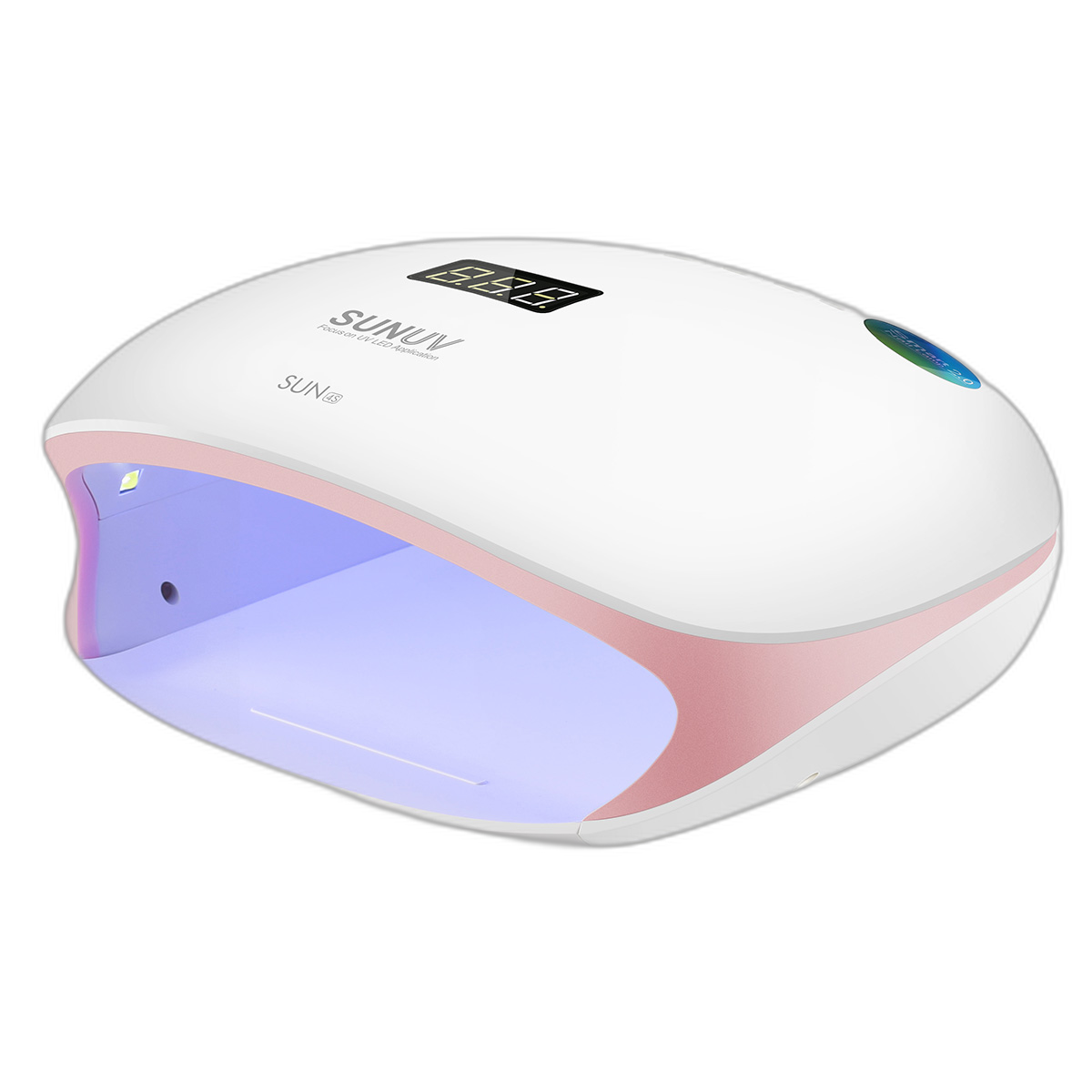 LED+UV - лампа SUNUV Sun 4S (white&pink) для маникюра (оригинал)