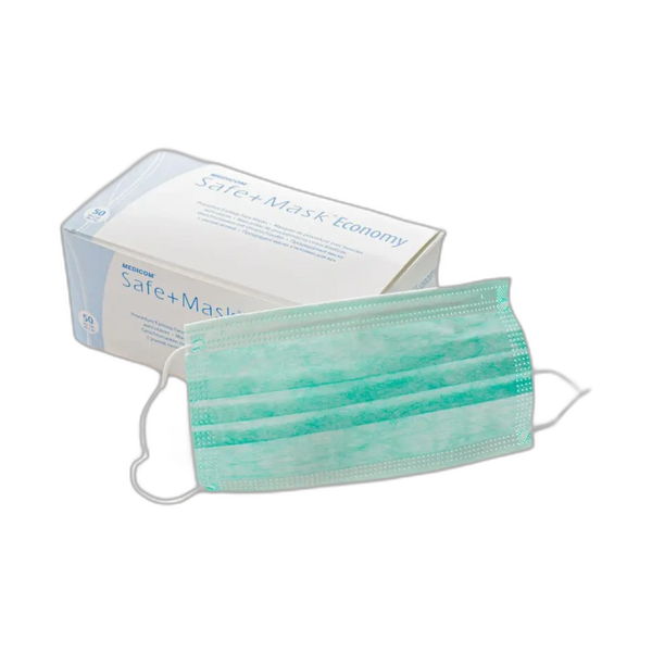 Meditsiiniline mask Green Medicom (50tk)