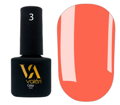 Geellakk Valeri värv nr 3, 6 ml