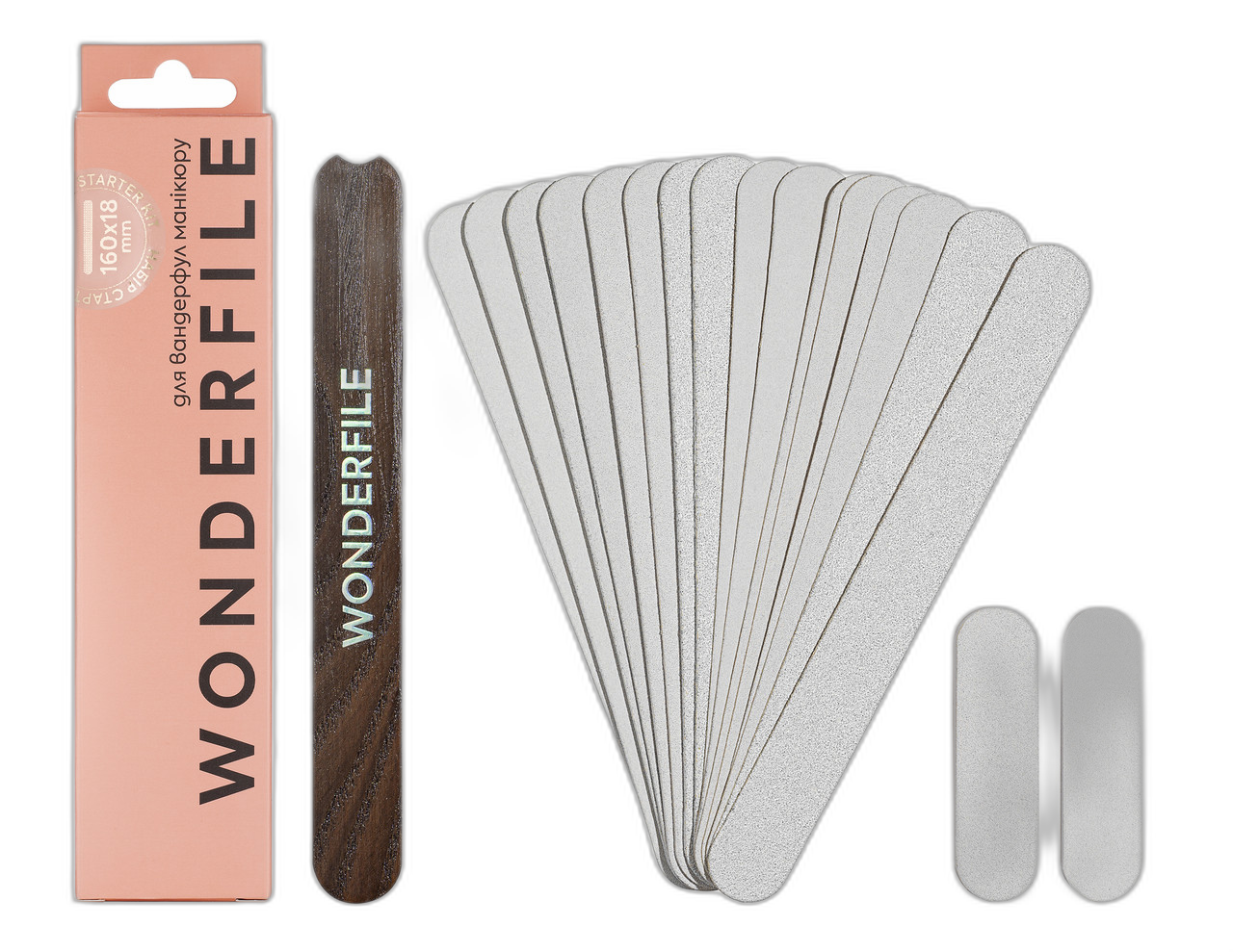 Stardikomplekt Wonderfile 160*18 mm (19 tk/pakk)